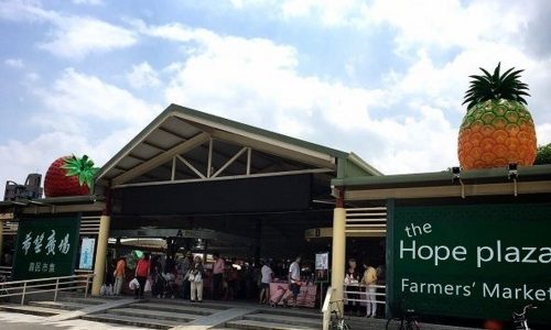 台湾旅行　ファーマーズマーケット「希望廣場 The Hope Plaza Farmers Market」